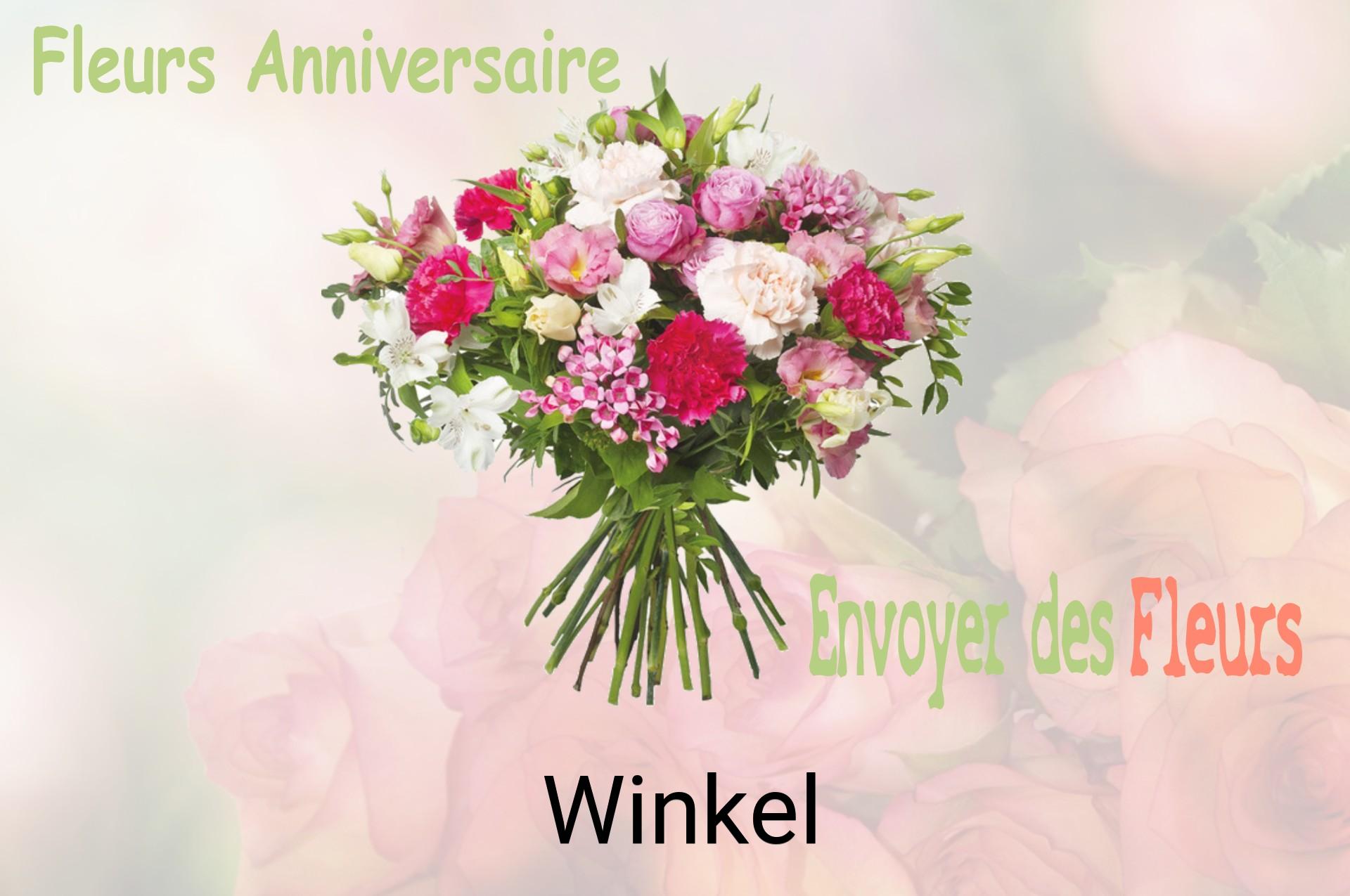 Bouquet de fleurs d’anniversaire livré à Winkel